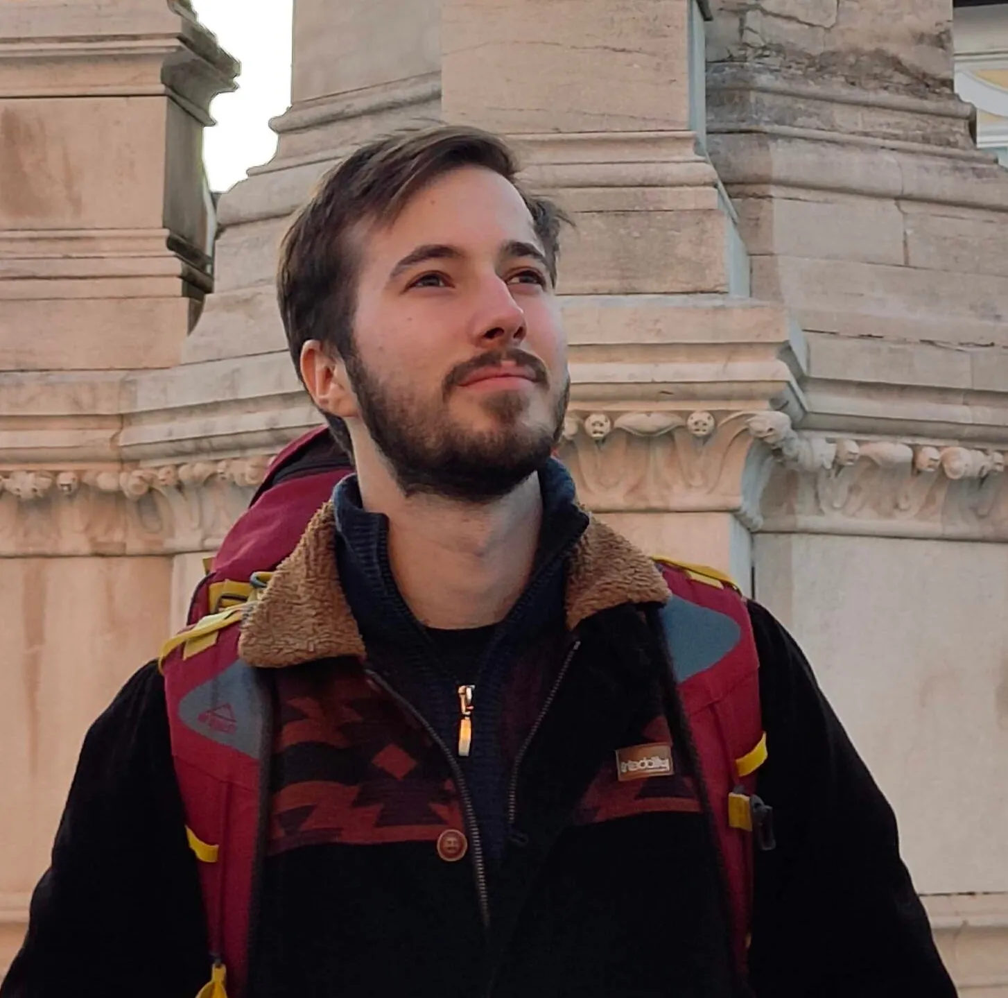 Slika mene nekje v Zagrebu